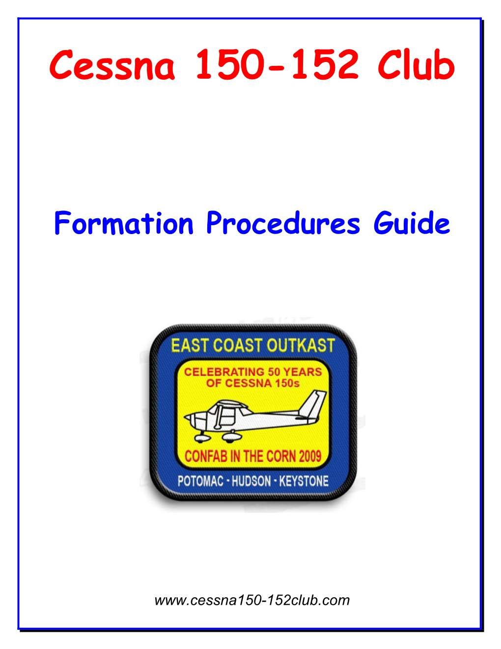 Formation Procedures Guide
