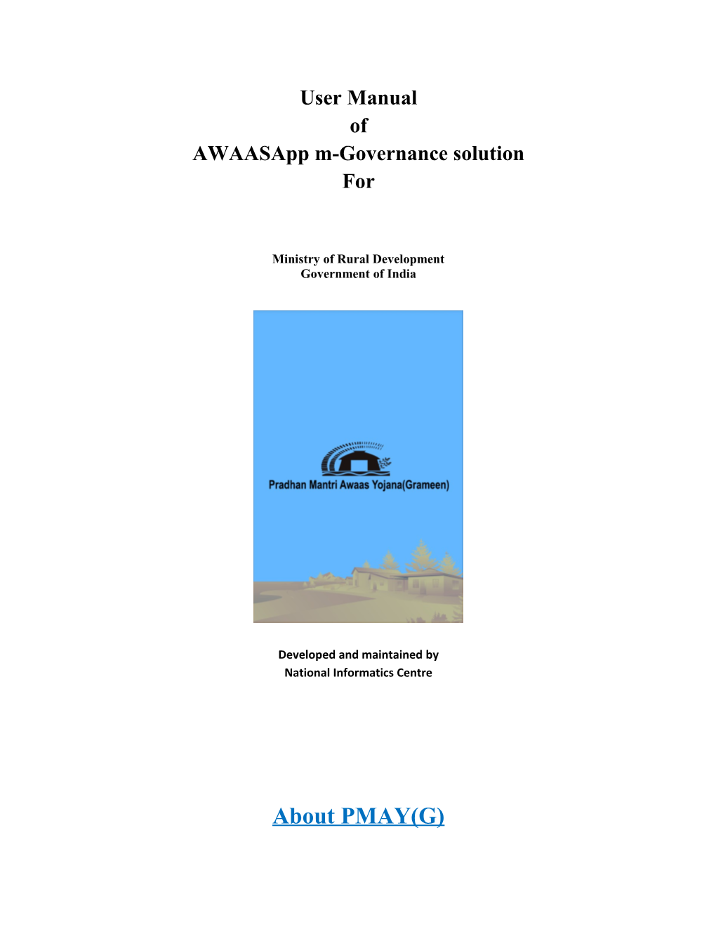 Awaasappm-Governance Solution