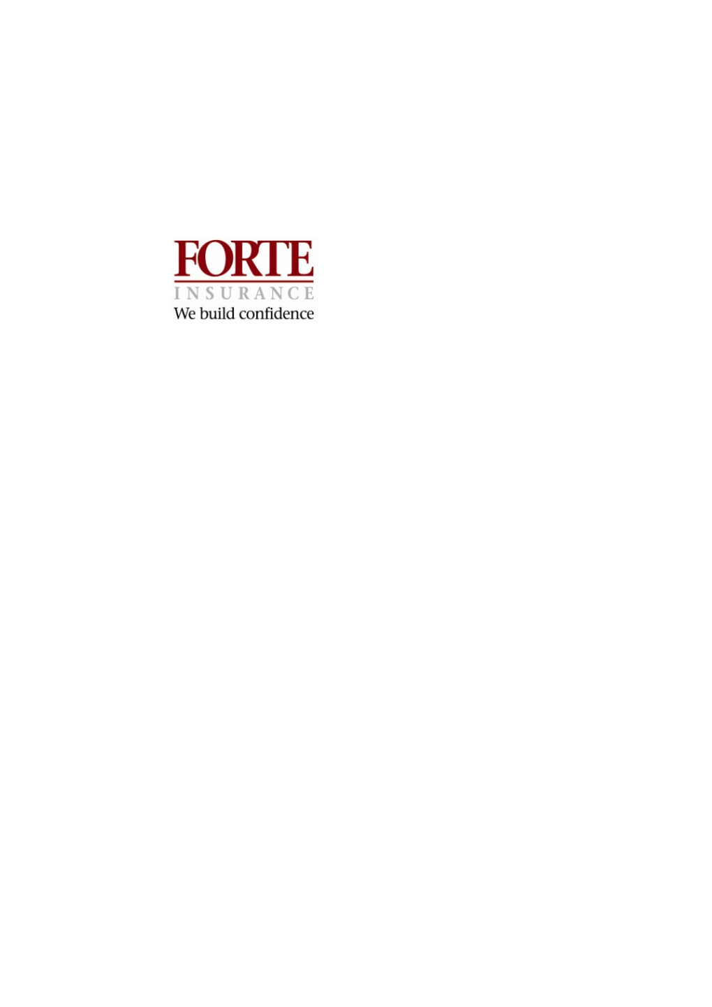 Forte PI Solicitors Proposal Form V.1 (01-09)Page 1 of 11
