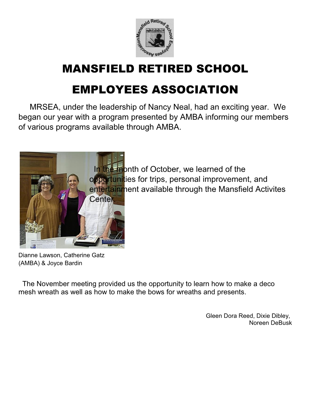 Mansfield Retired School