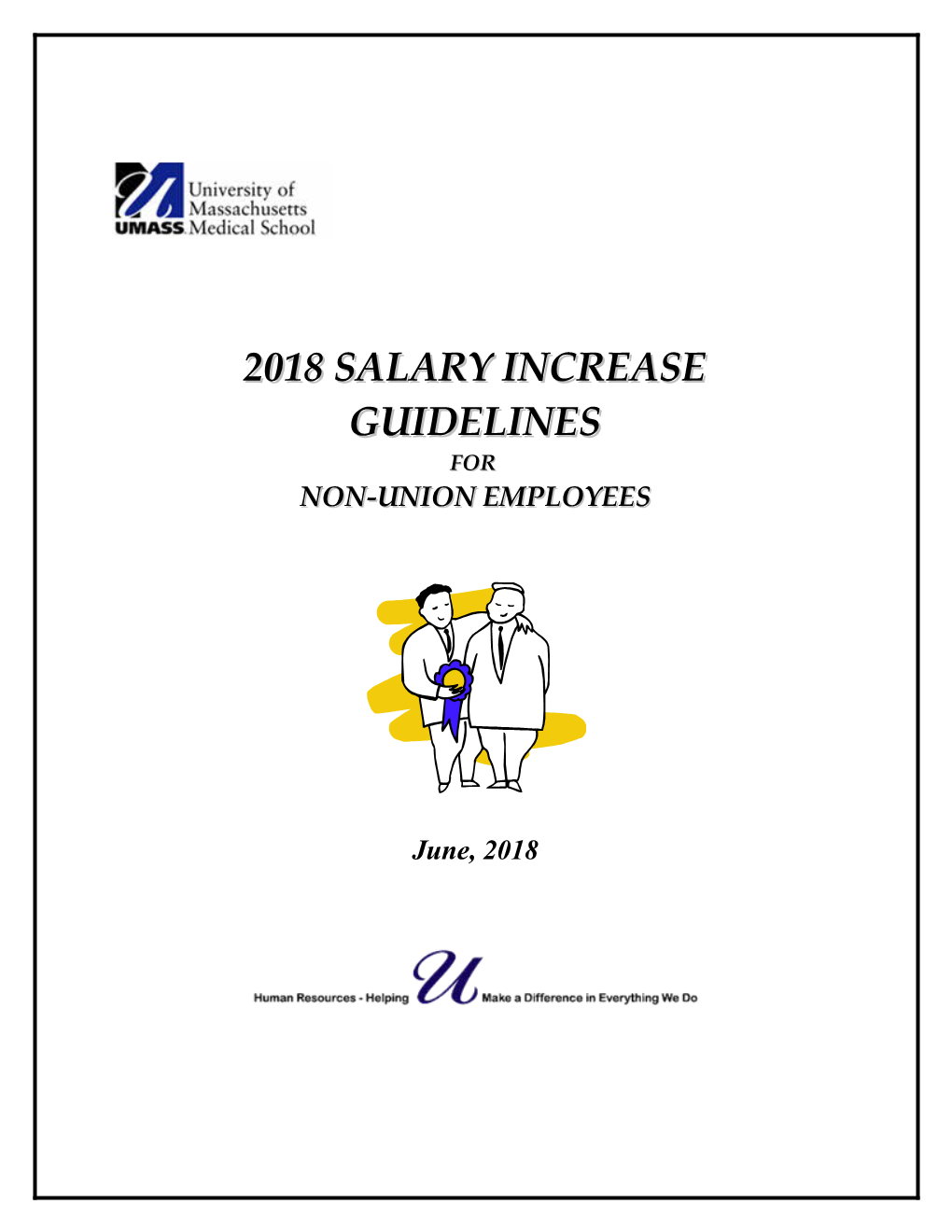 2018 Salary Increase Guidelines