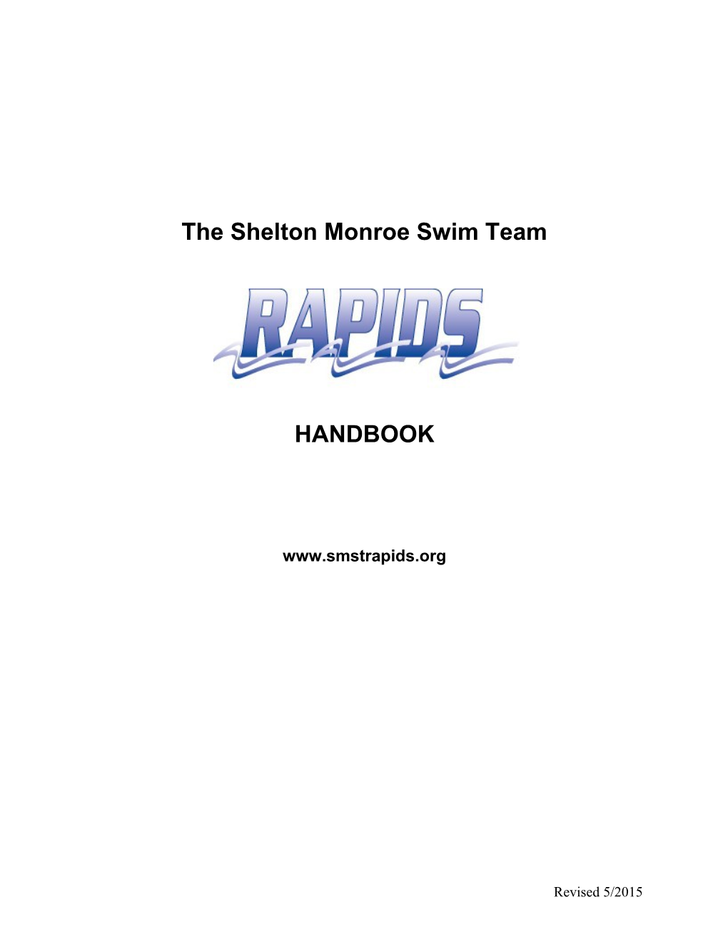 The Shelton Monroe Swim Team
