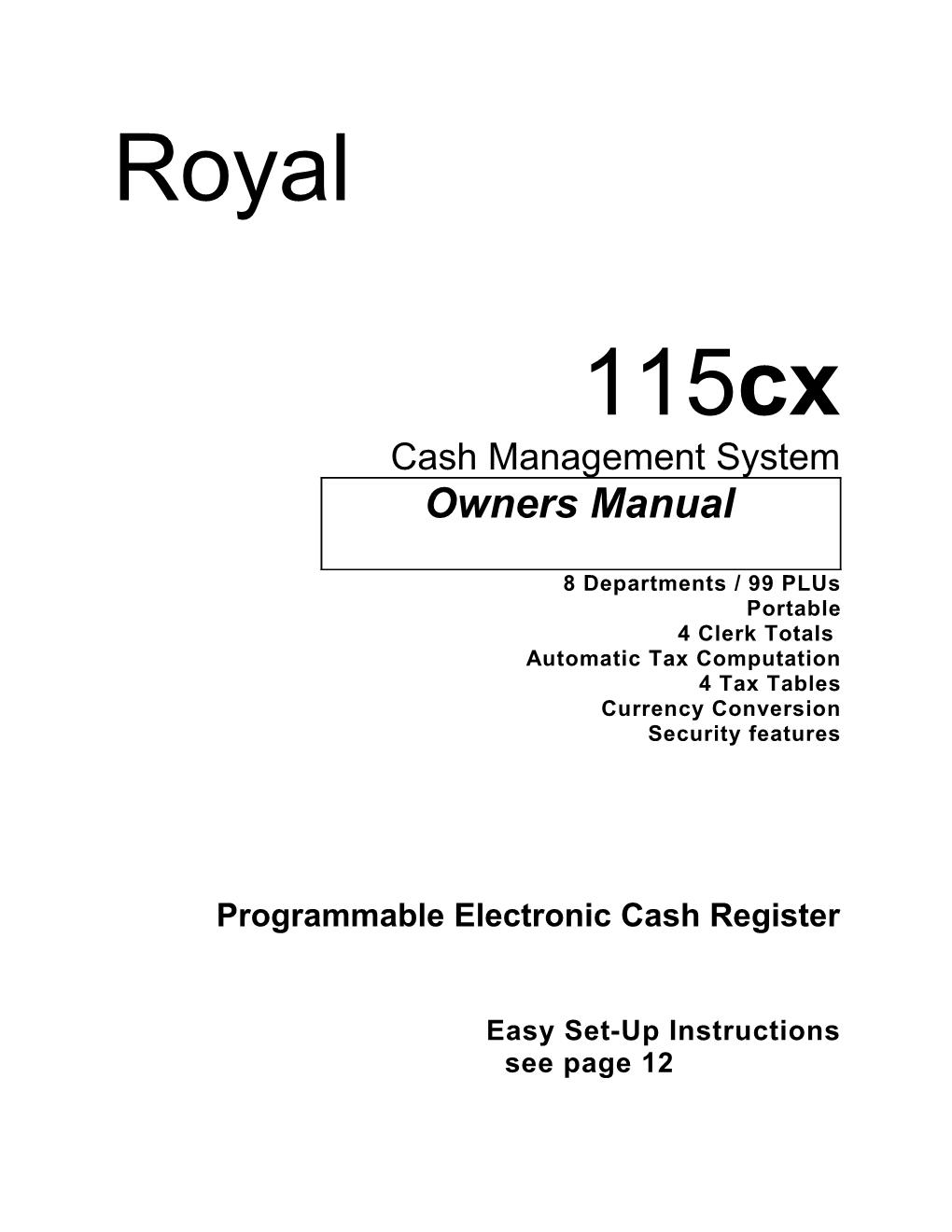 Cash Management System