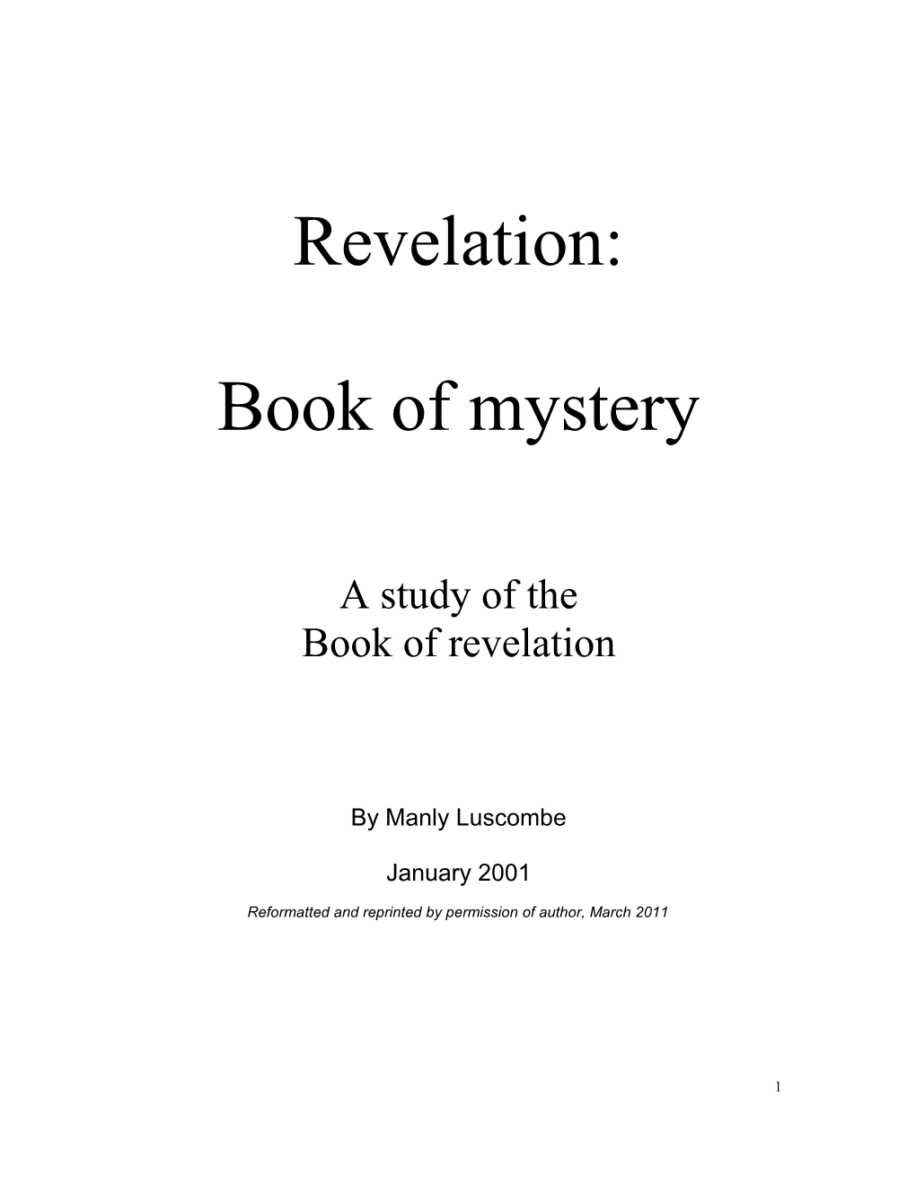 Book of Mystery