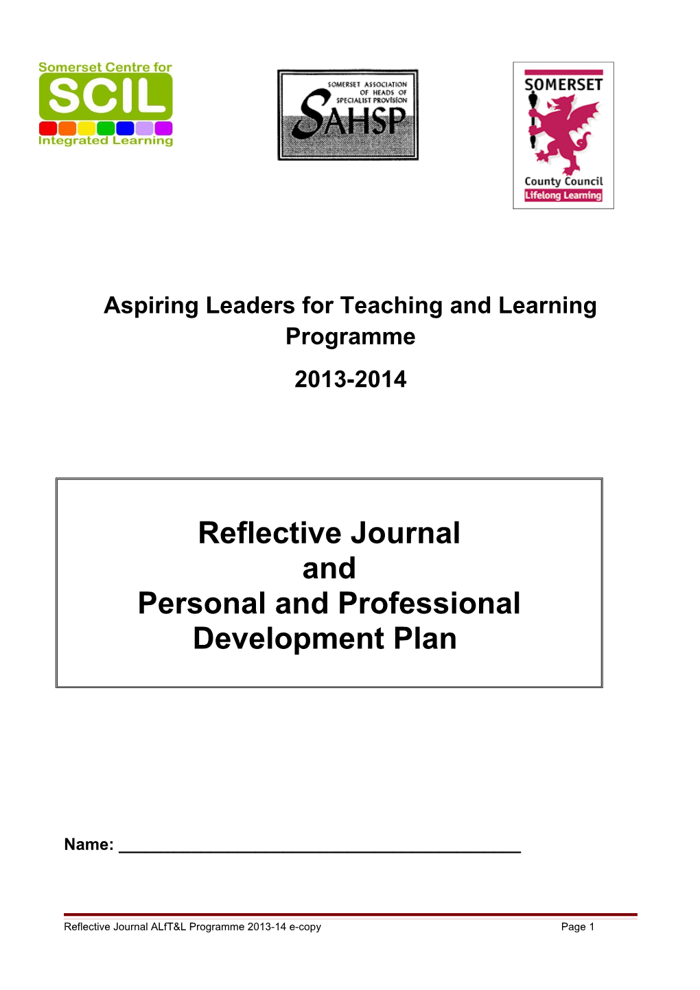 Aspiring Leaders for Teaching and Learning Programme