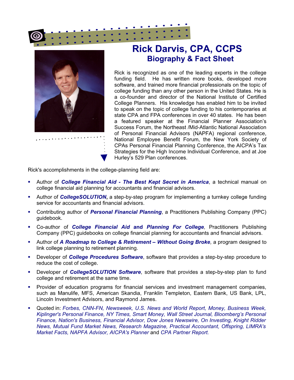 Rick Darvis, CPA