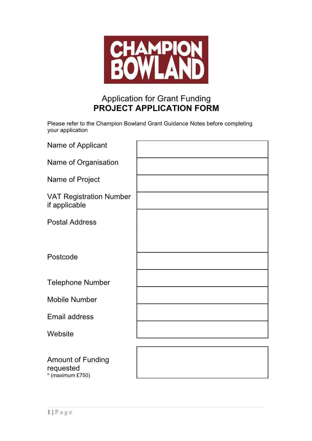 Bowland Tourism Environment Fund