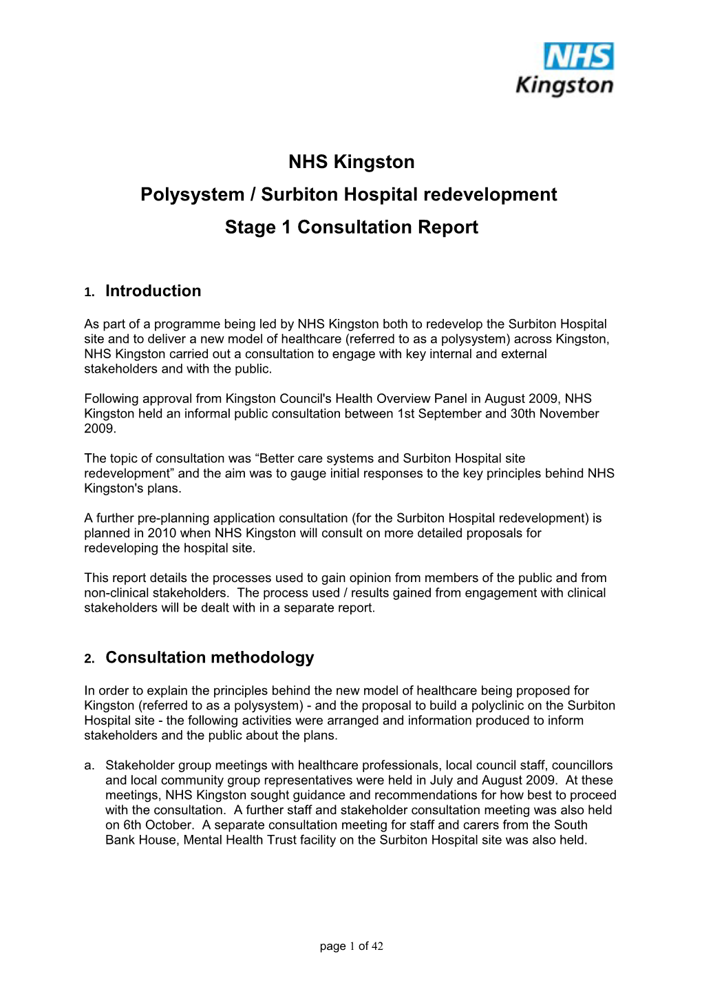 Polysystem / Surbiton Hospital Redevelopment