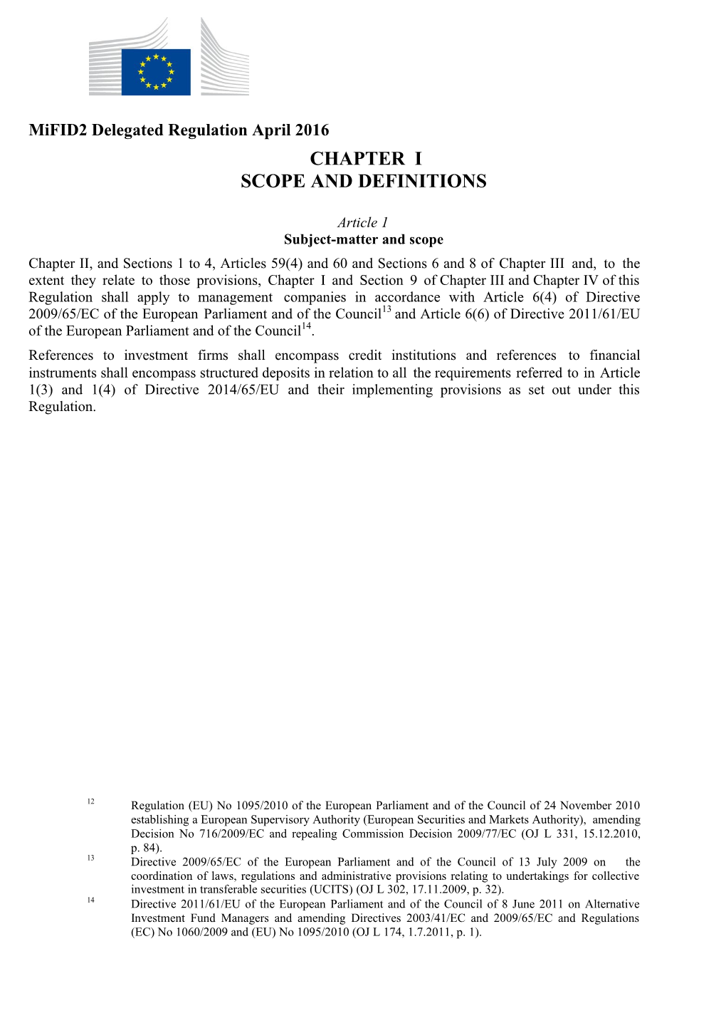 Chapteri Scope Anddefinitions