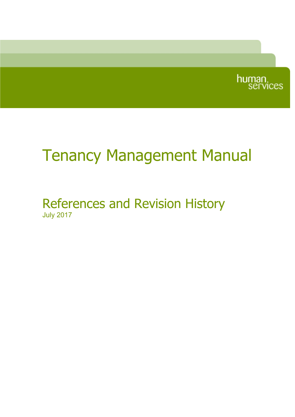 References and Revision History
