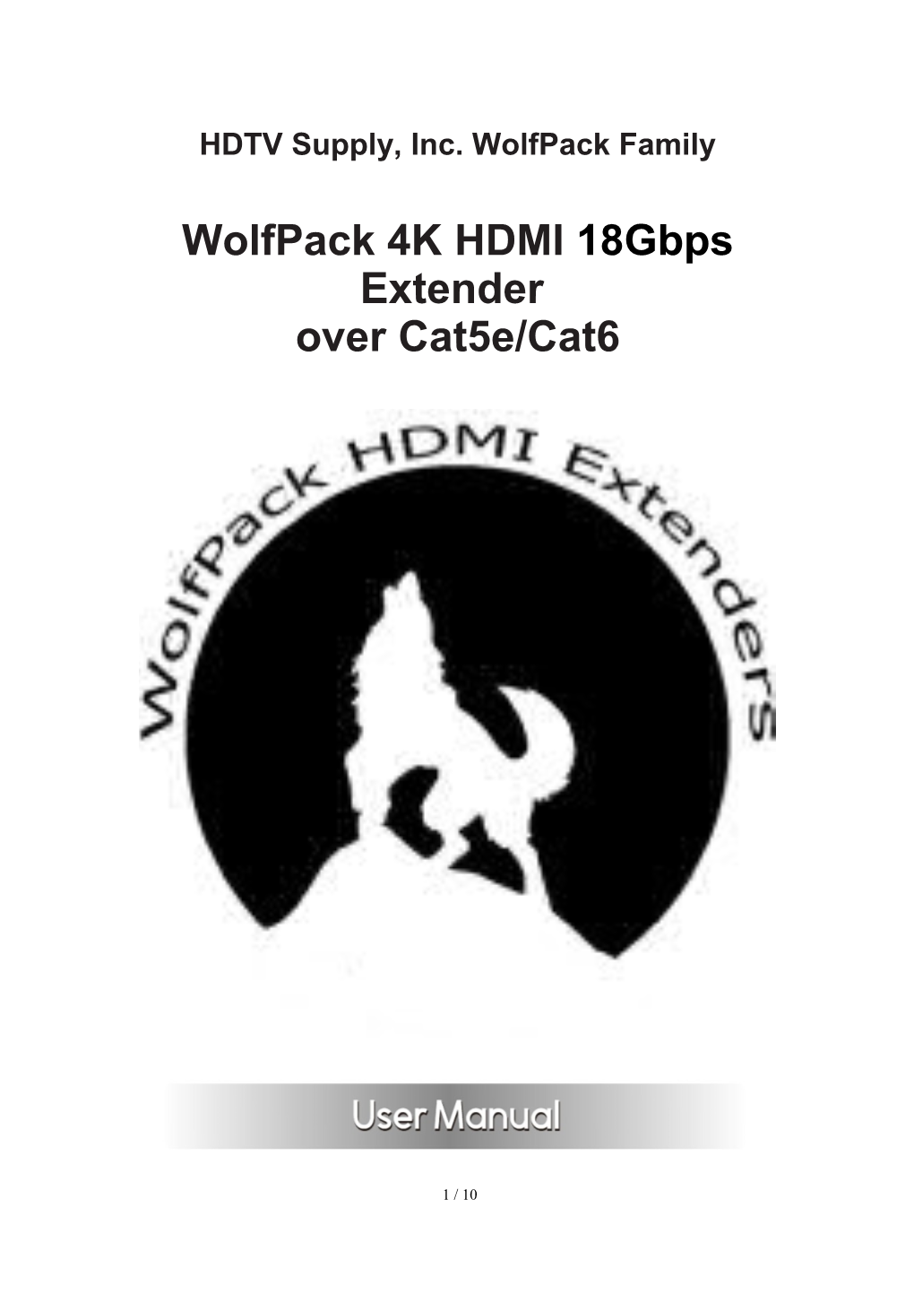 HDTV Supply, Inc. Wolfpack Family