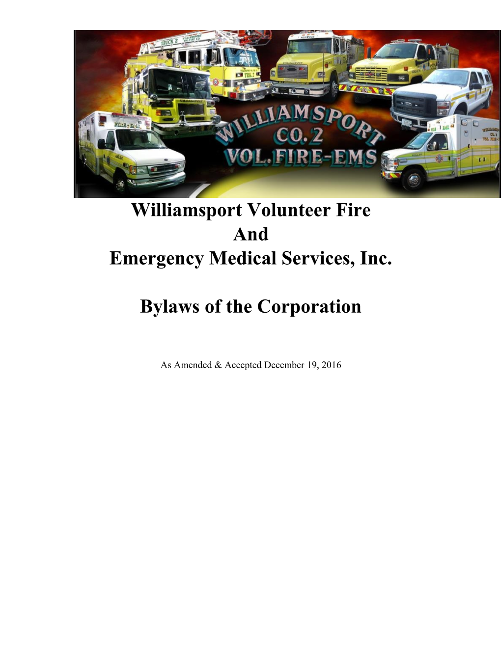 Williamsport Fire & EMS, Inc