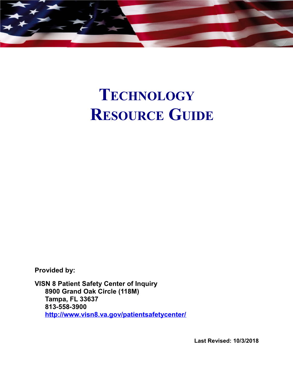 Technology Resource Guide