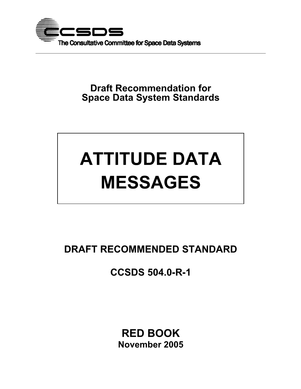 Attitude Data Messages