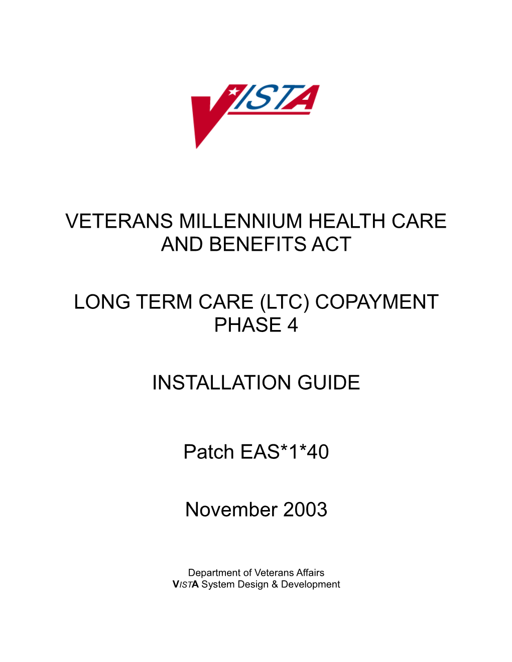 Veterans Millennium Health Care and Benefits Act