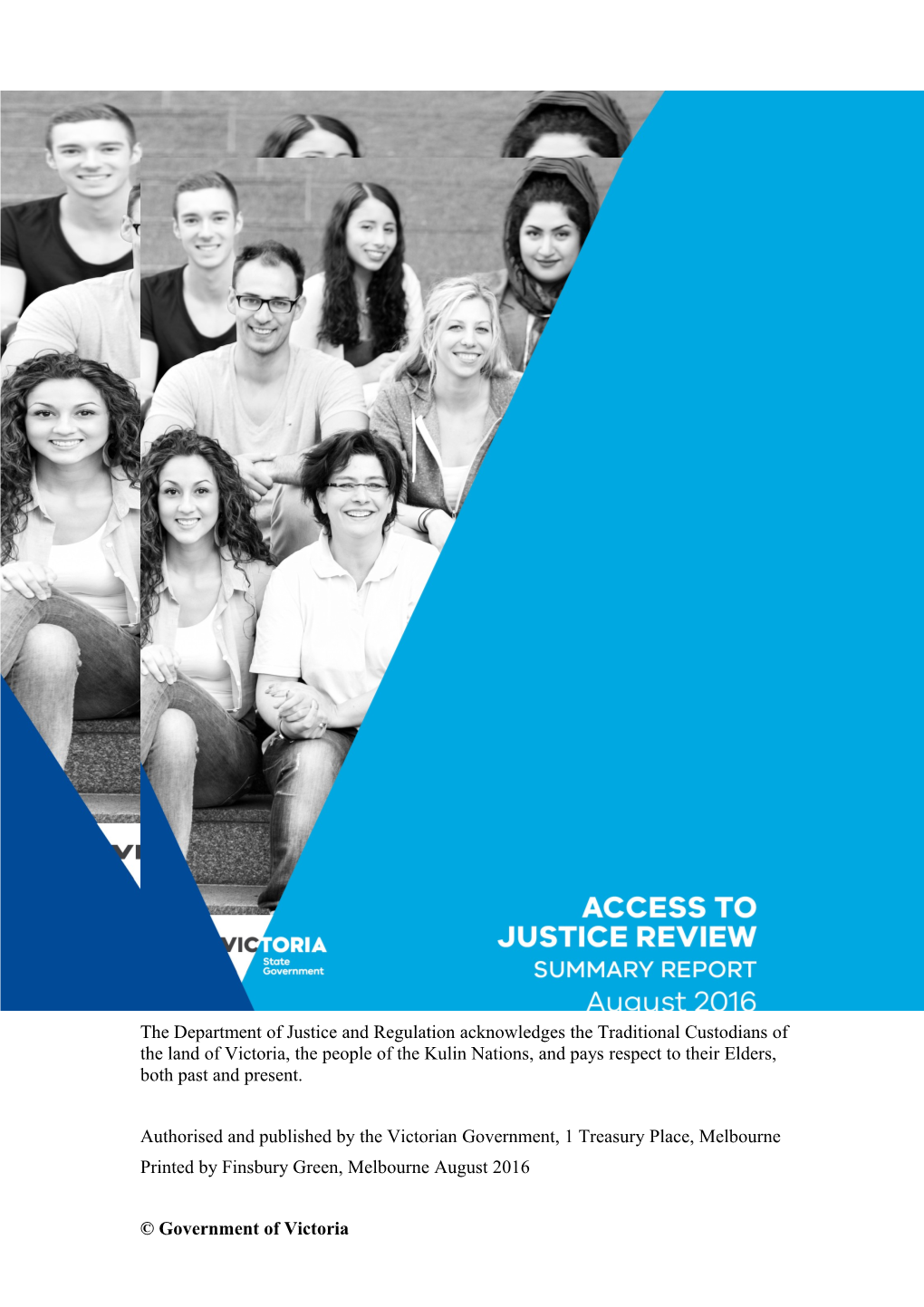 Access to Justice Review Summary Report