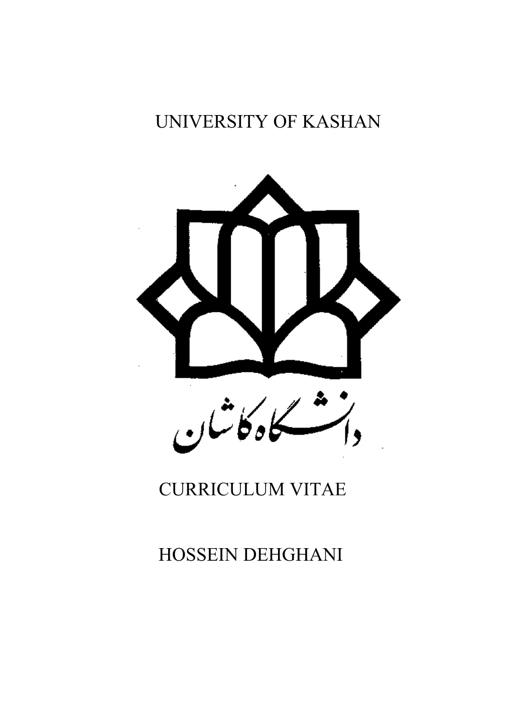 Universityof Kashan
