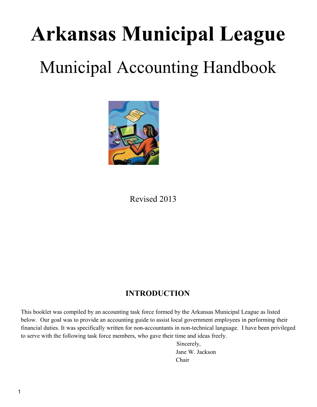 Accounting Manual (Revised, 2013)