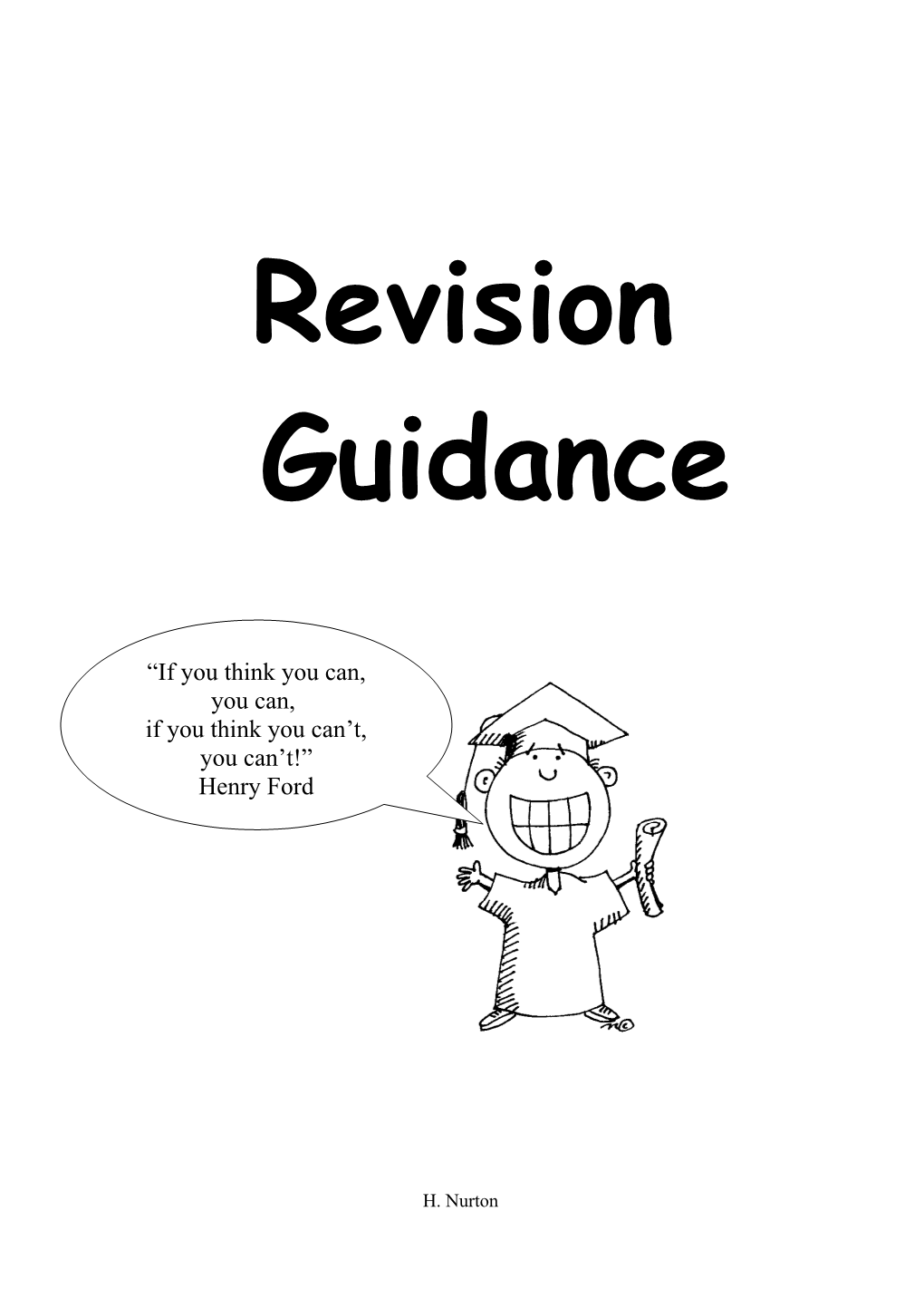 Top Ten Revision Tips