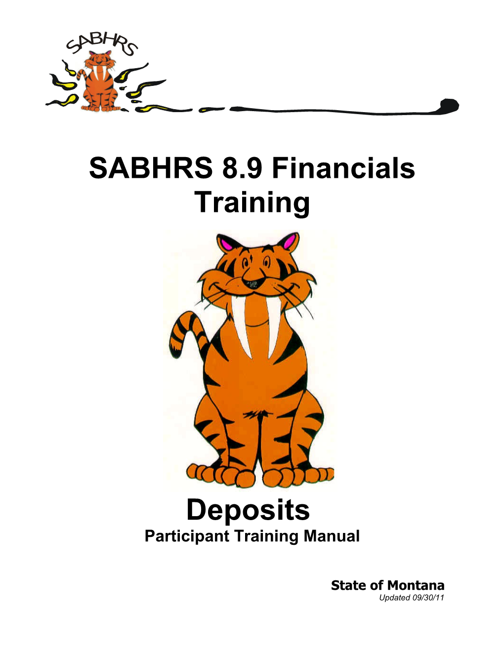 SABHRS 8.9 Financials Training