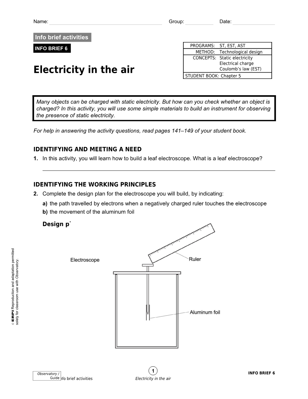 Electricity in the Air