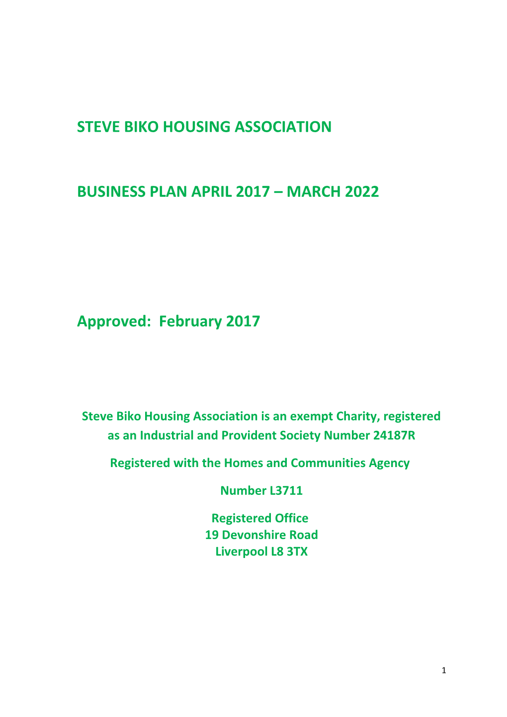 Steve Biko Housing Association