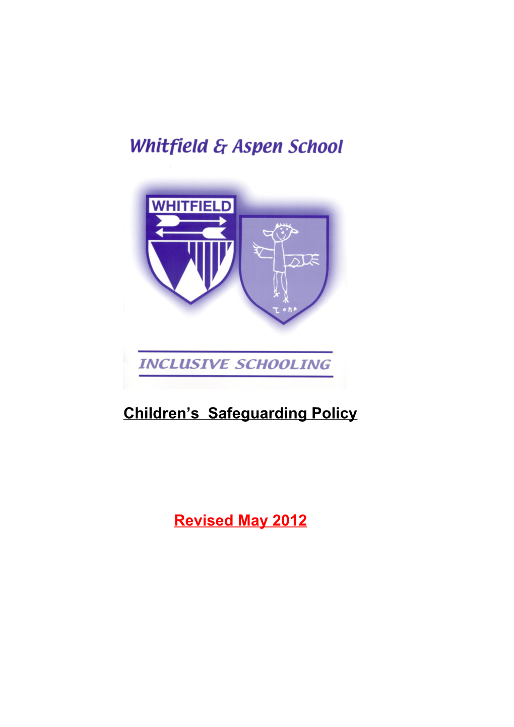 Children S Safeguarding Policy