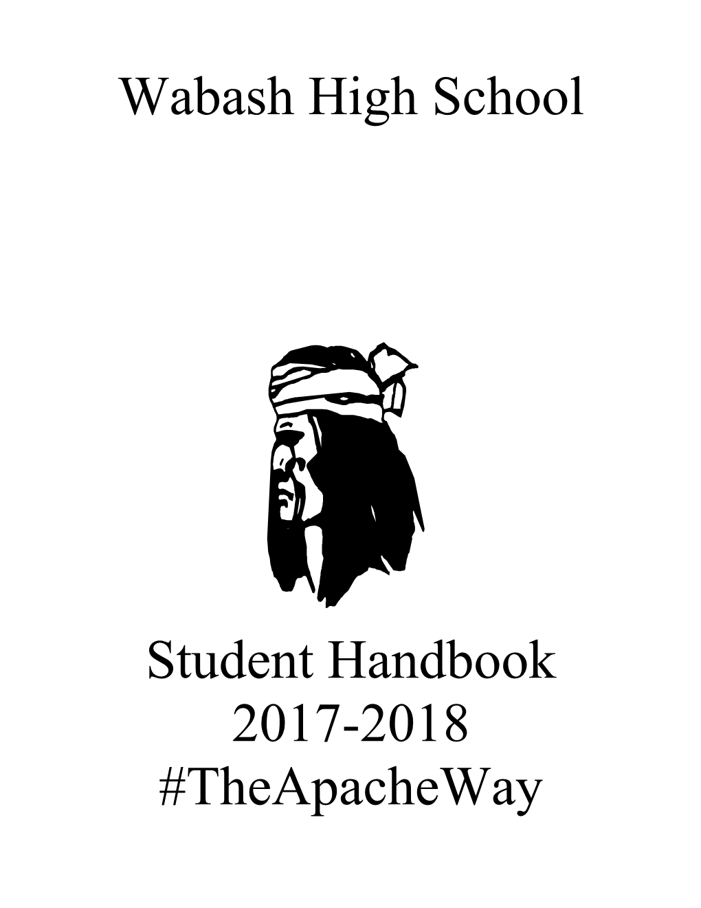 Wabash High Schoolstudent Handbook
