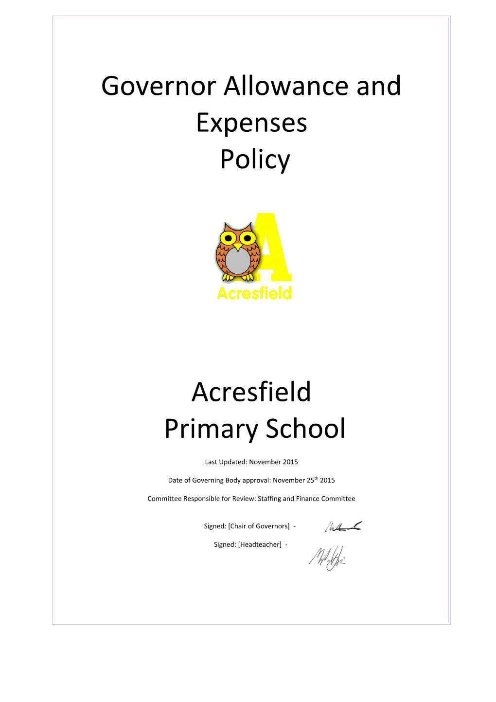 Acresfield Primary School