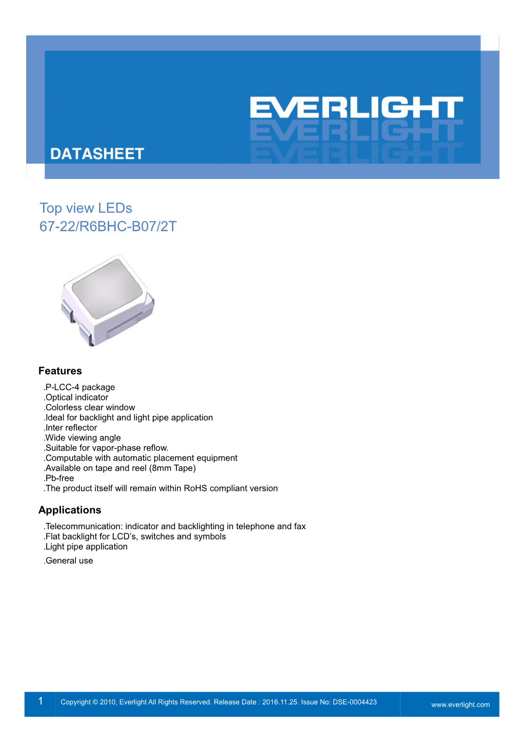 Bin Range of Luminous Intensity