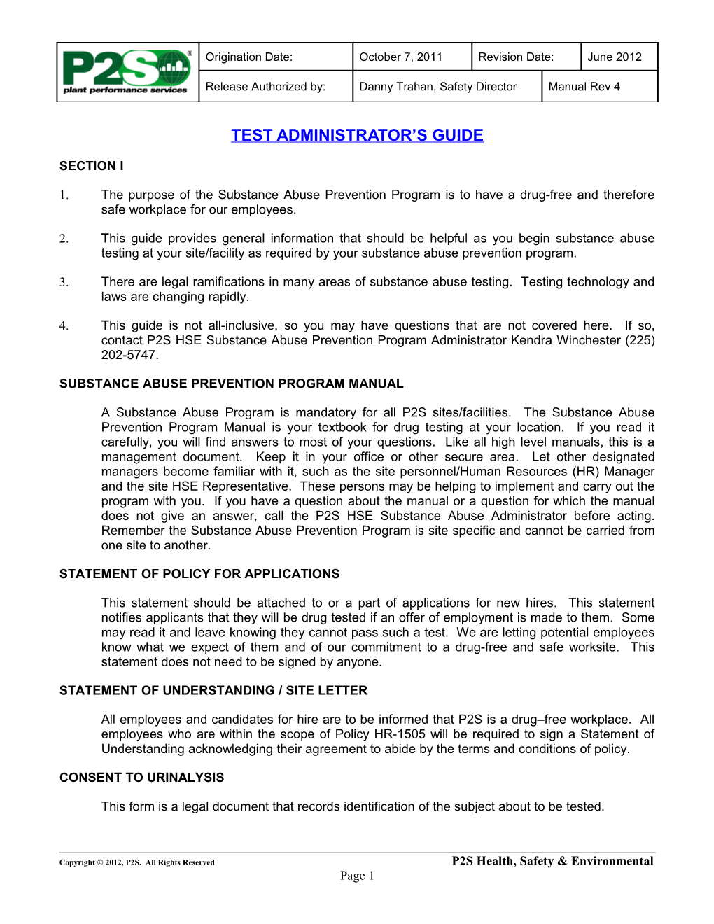 Test Administrator S Guide