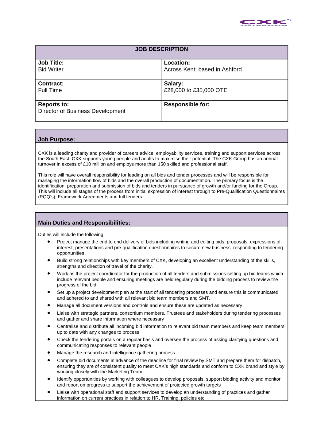 Project Manage the End to End Delivery of Bids Including Writing and Editing Bids, Proposals