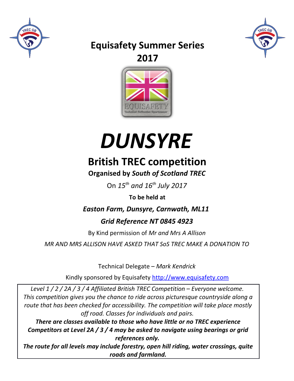 Equisafety Summer Series