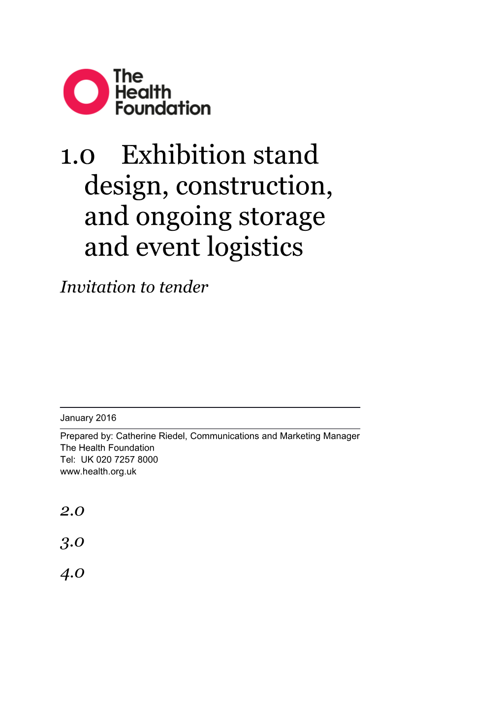 Exhibition Stand Design, Construction, and Ongoing Storage and Event Logistics