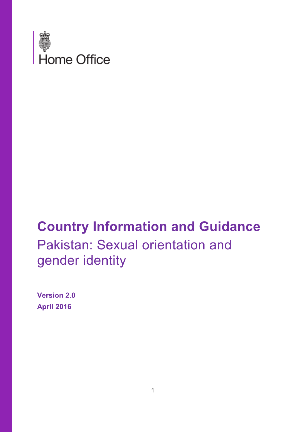 Country Information and Guidance