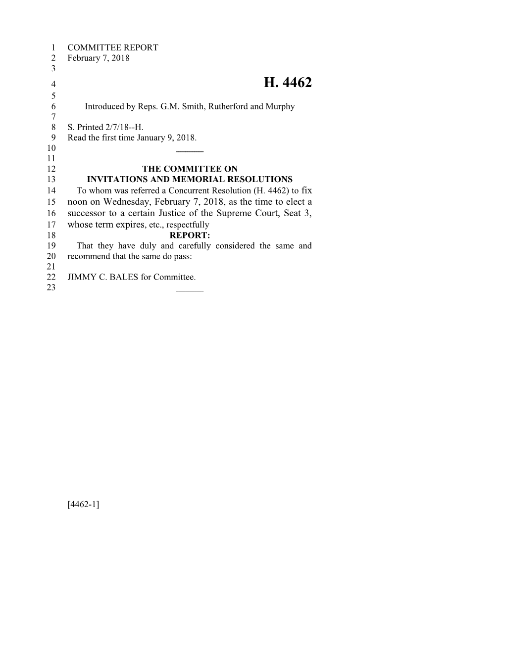 2017-2018 Bill 4462 Text of Previous Version (Feb. 7, 2018) - South Carolina Legislature Online