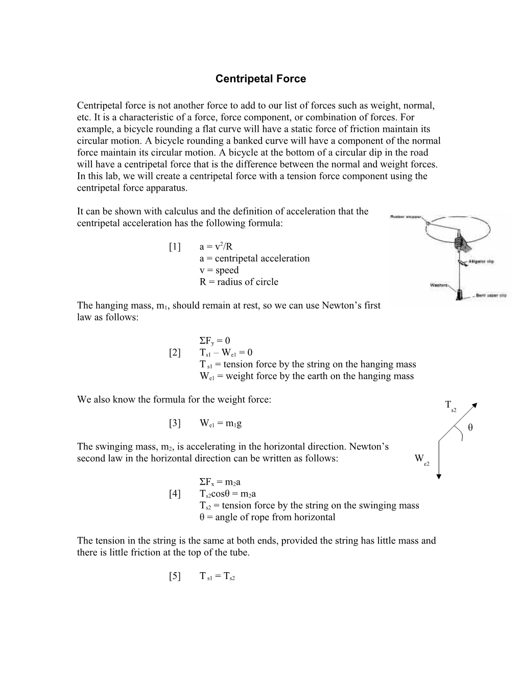 Centripetal Force