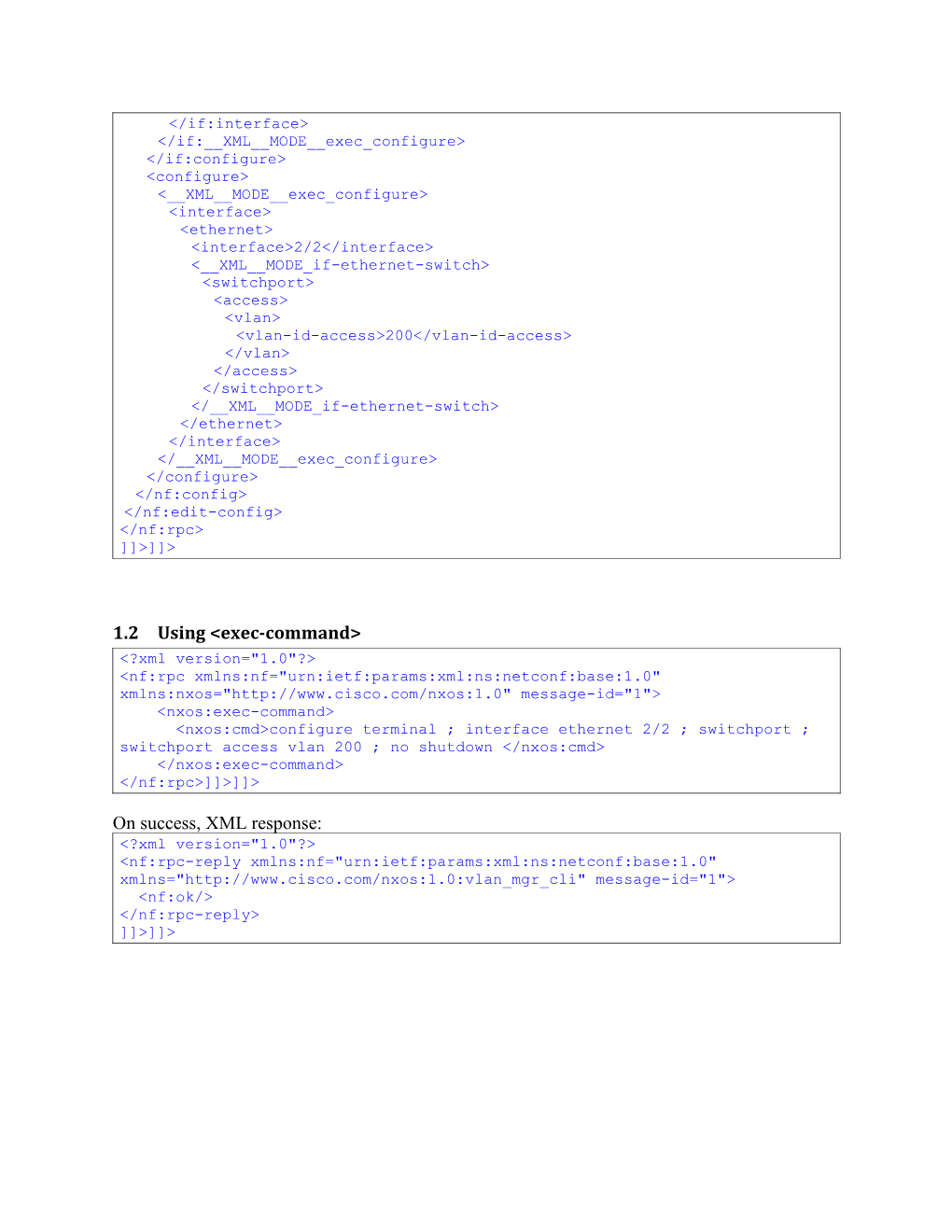 Nexus 7000 XML Schema Files (Xsds) and Sample XML Instances/Scripts