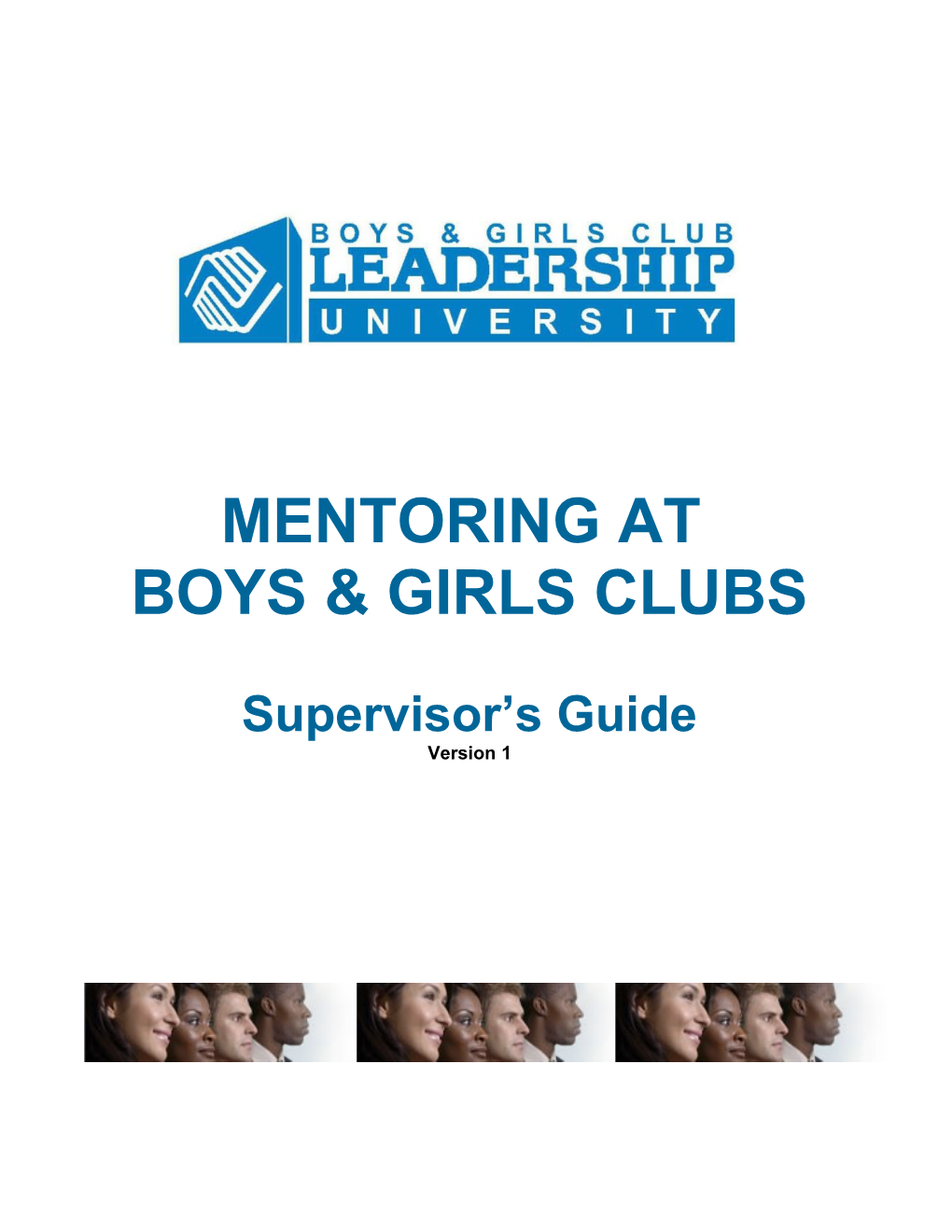 Supervisor's Guide to Mentoring