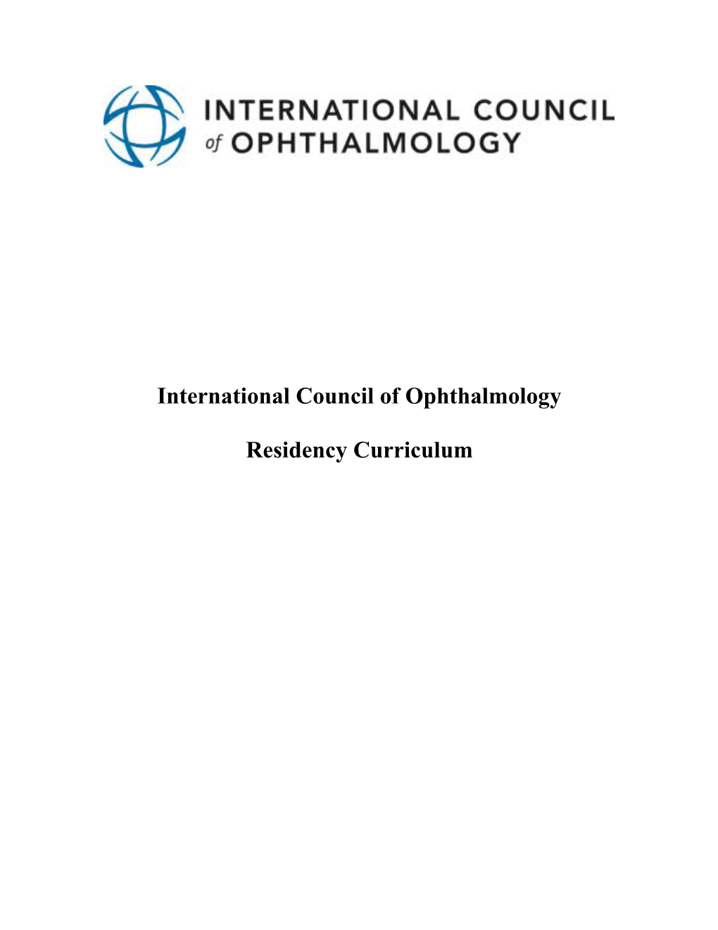 International Council of Ophthalmology