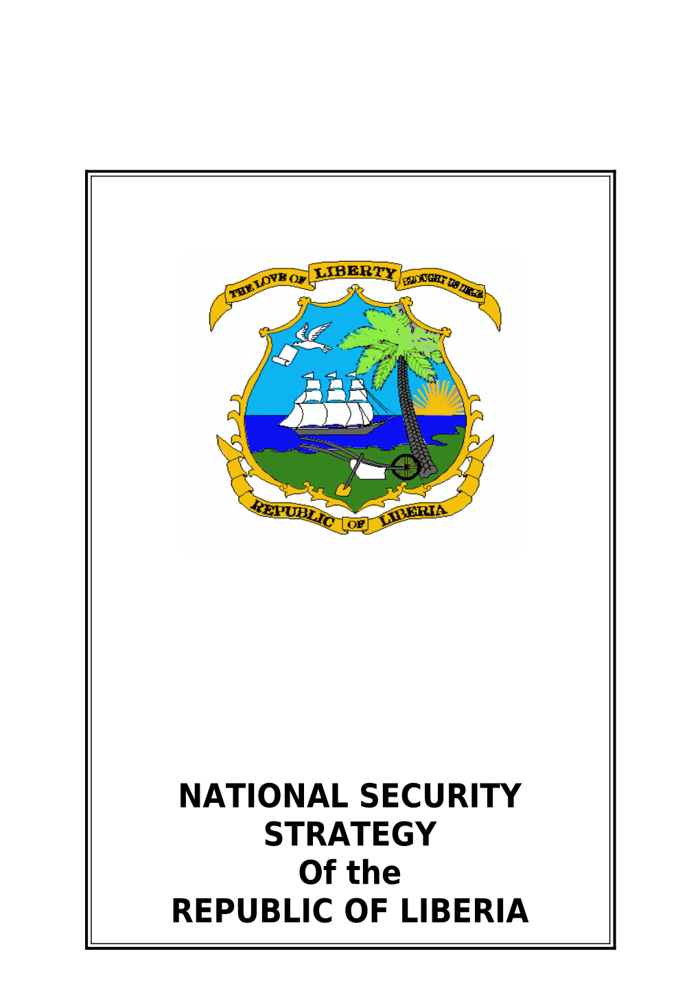 National Security Strategy