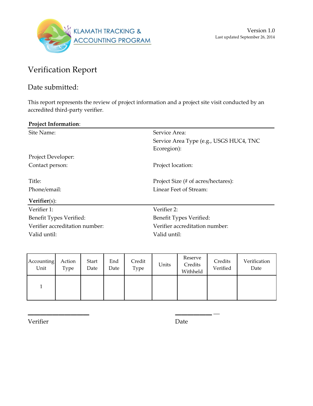 Verification Report