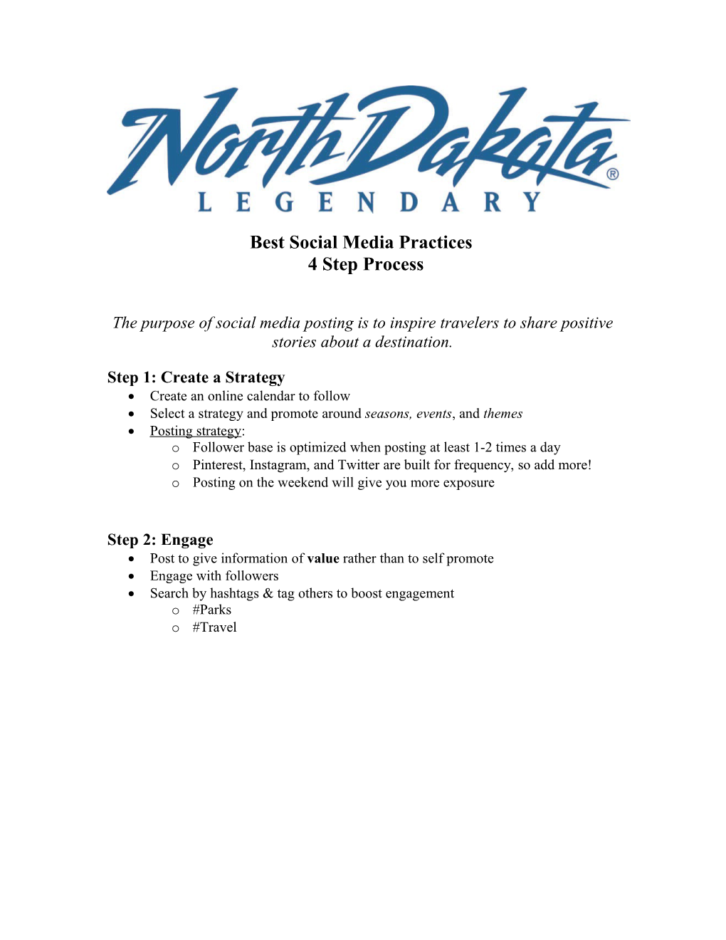 Best Social Media Practices