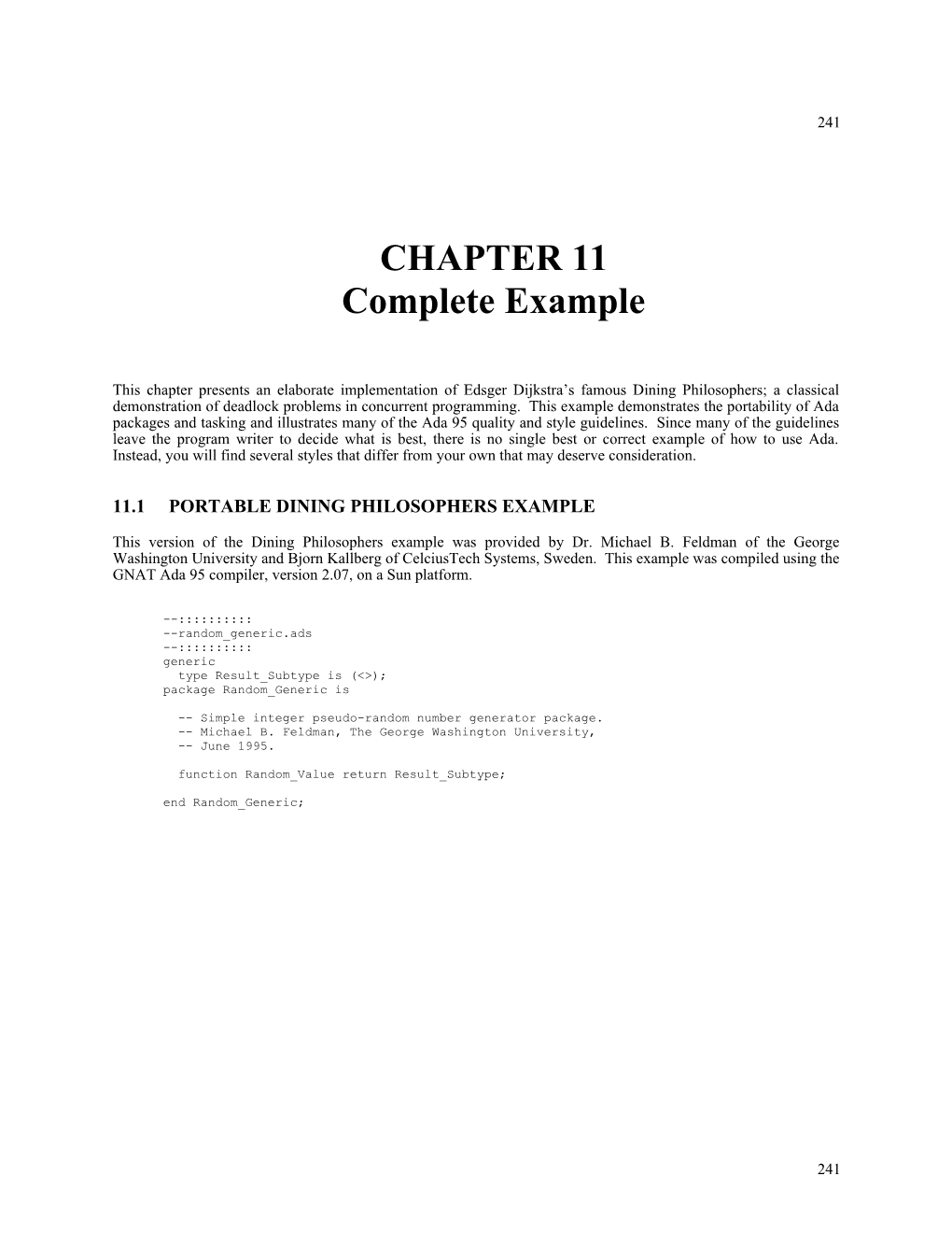 CHAPTER 11Complete Example