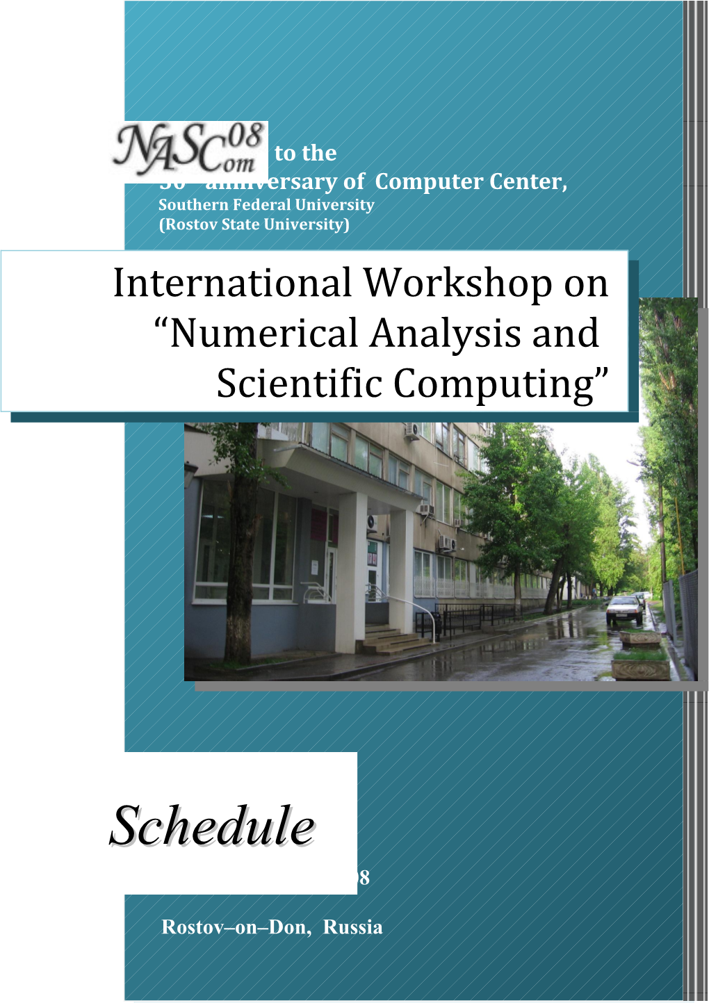 International Workshop on Numerical Analysis and Scientific Computing