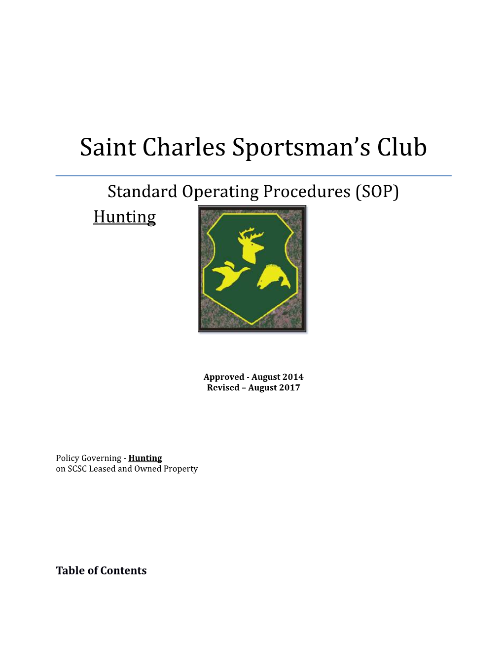 Saint Charles Sportsman S Club