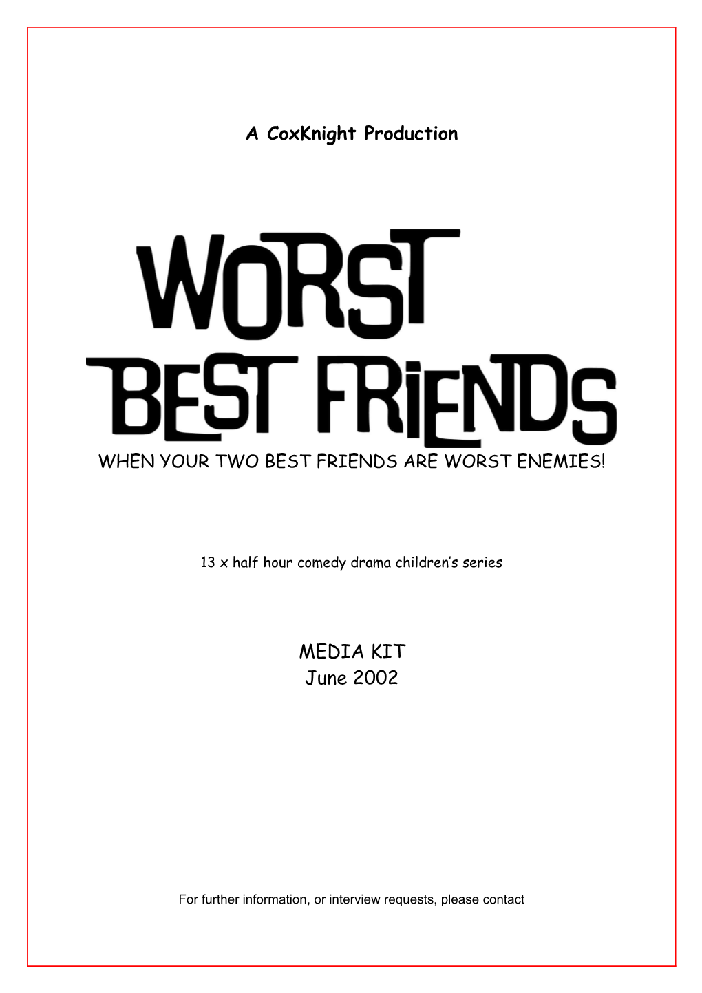 Worst Best Friends