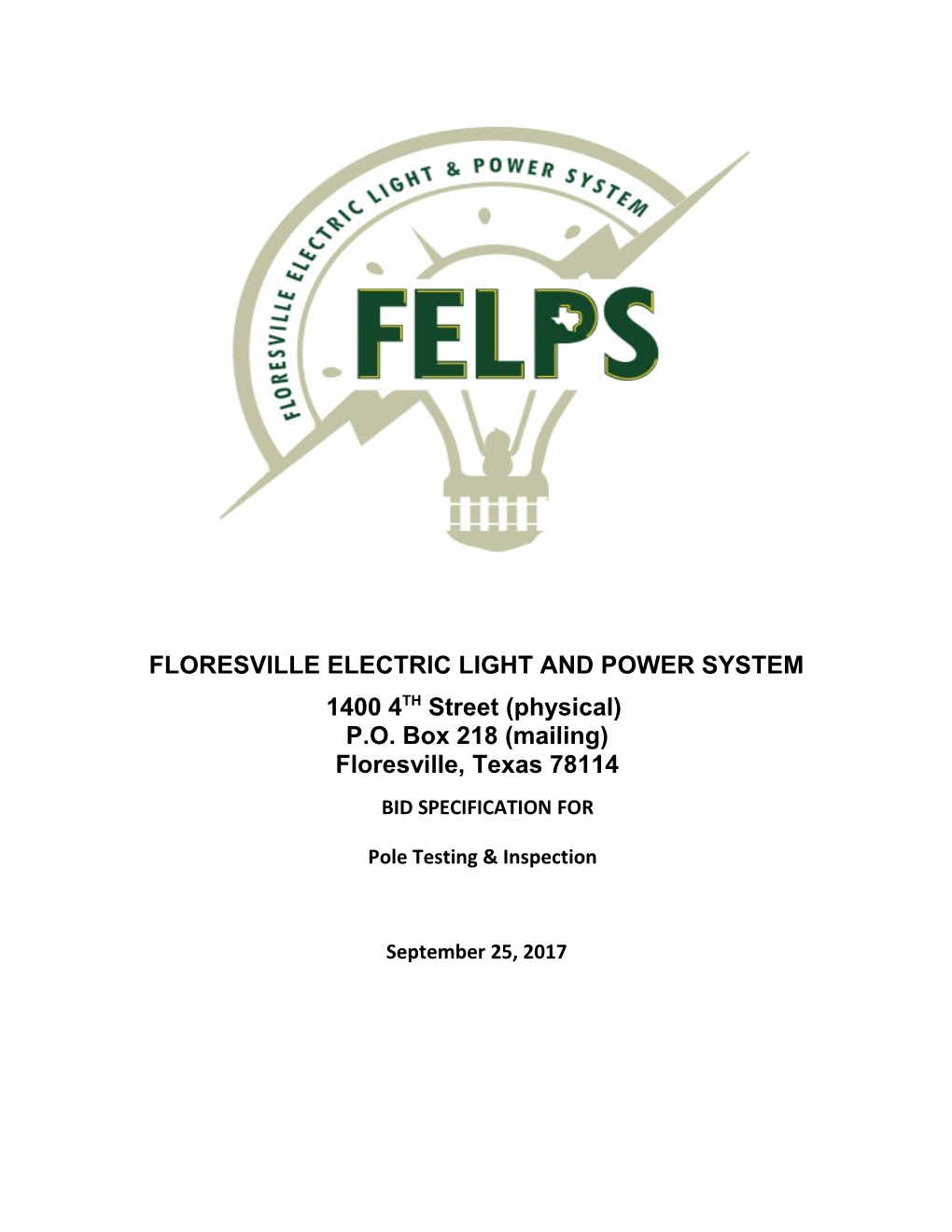 Floresville Electric Light and Power System