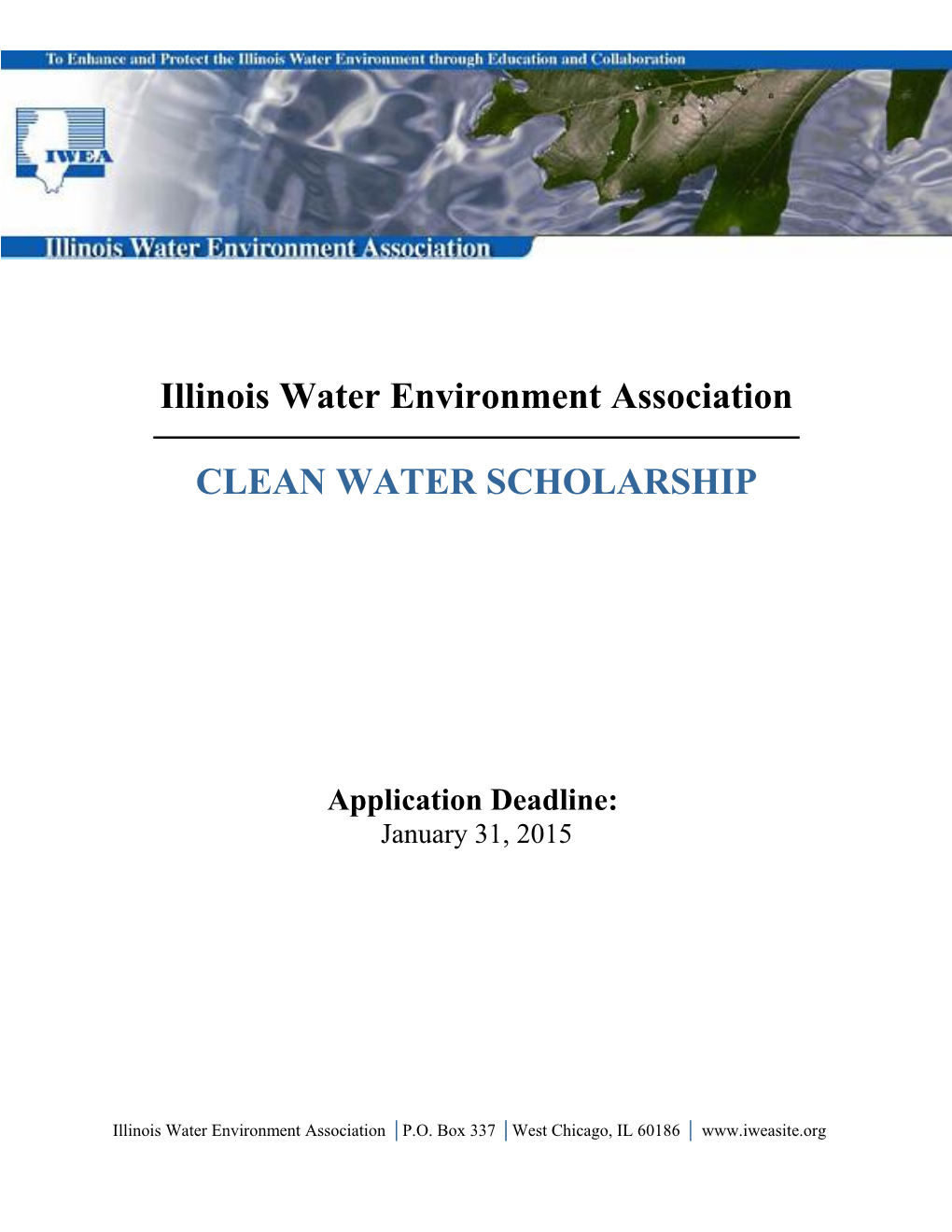Illinois Water Environment Association