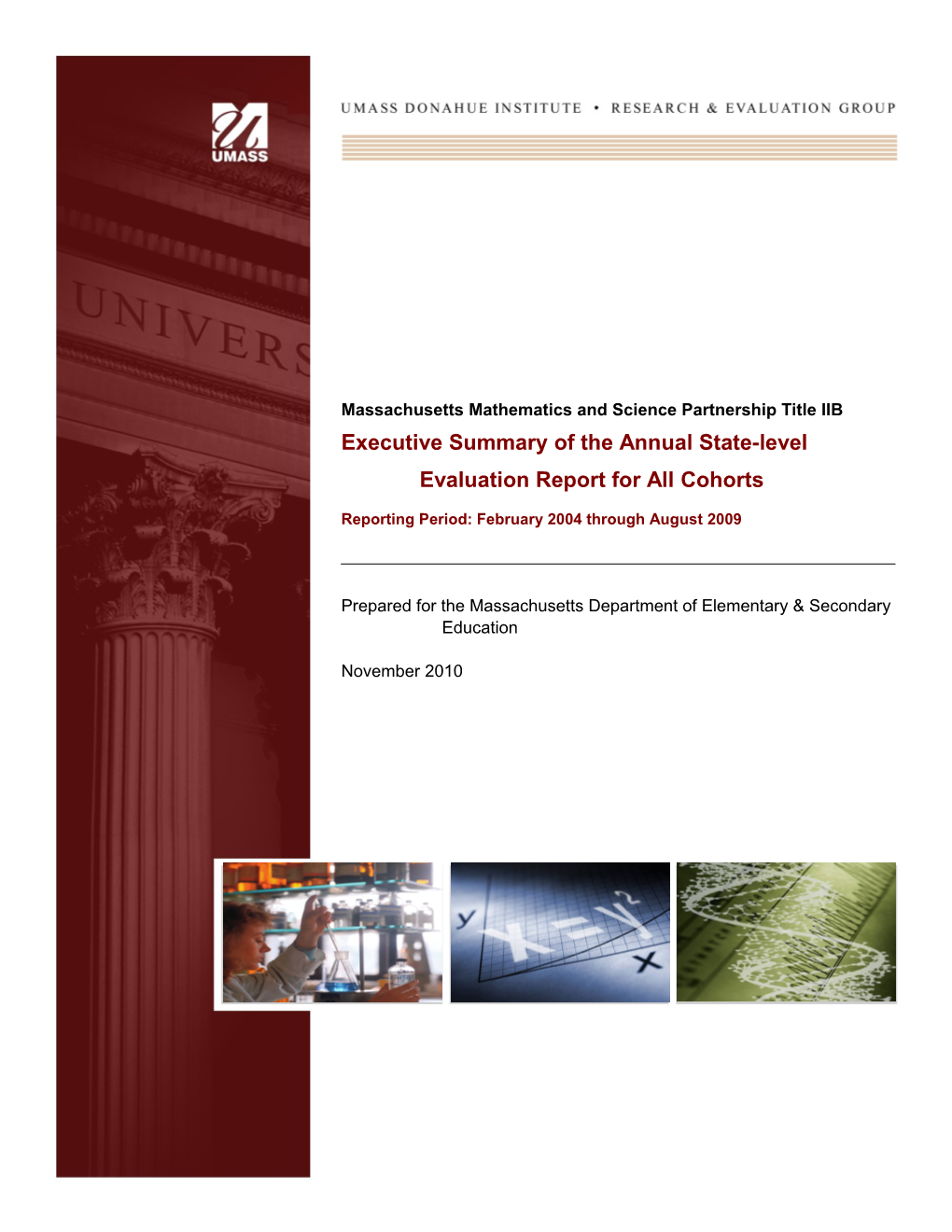2004-2009 Executive Summary of MMSP Evaluation Report